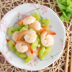 Shrimp & Celery Stir-fry Recipe