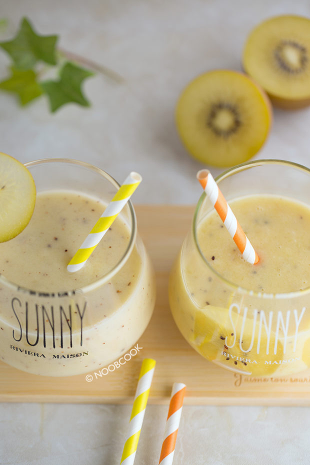 Golden Kiwi Smoothies Recipes