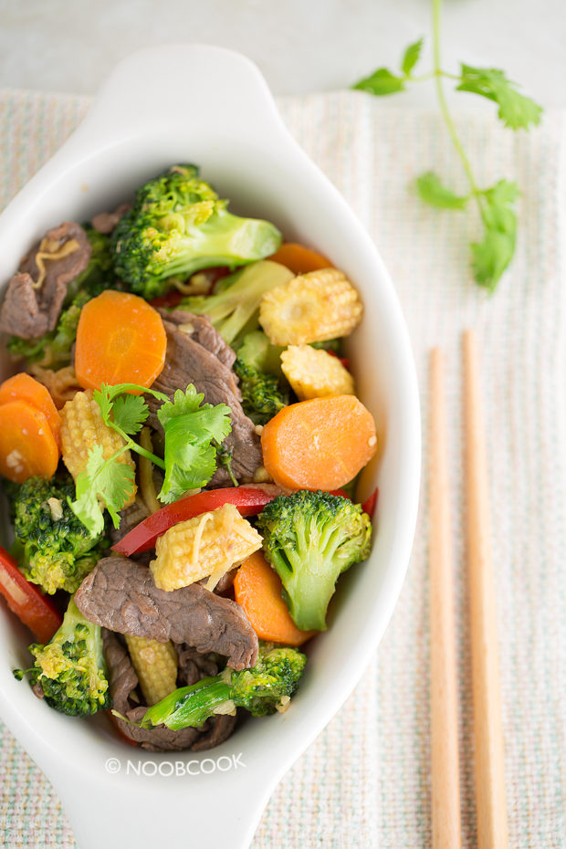 Stir-fry Beef & Vegetables Recipe