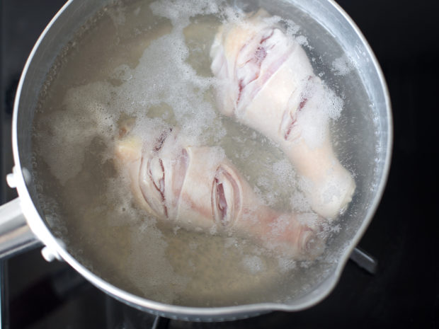 Blanching Meat