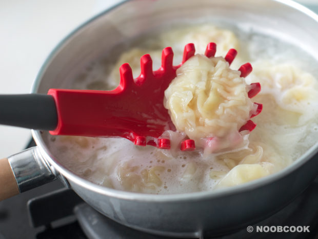 Cooked Shrimp Wontons