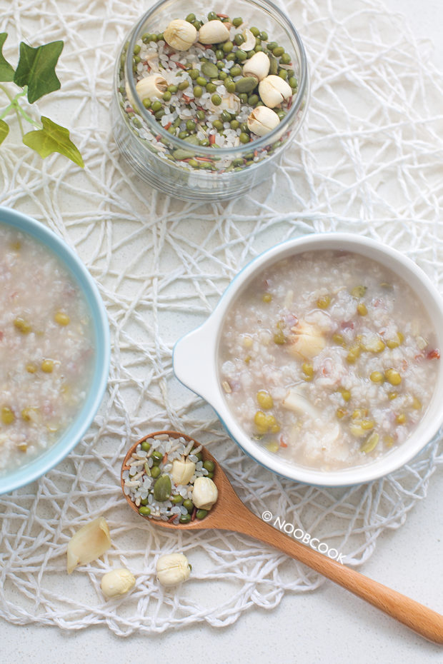 Green Bean Multigrain Porridge Recipe
