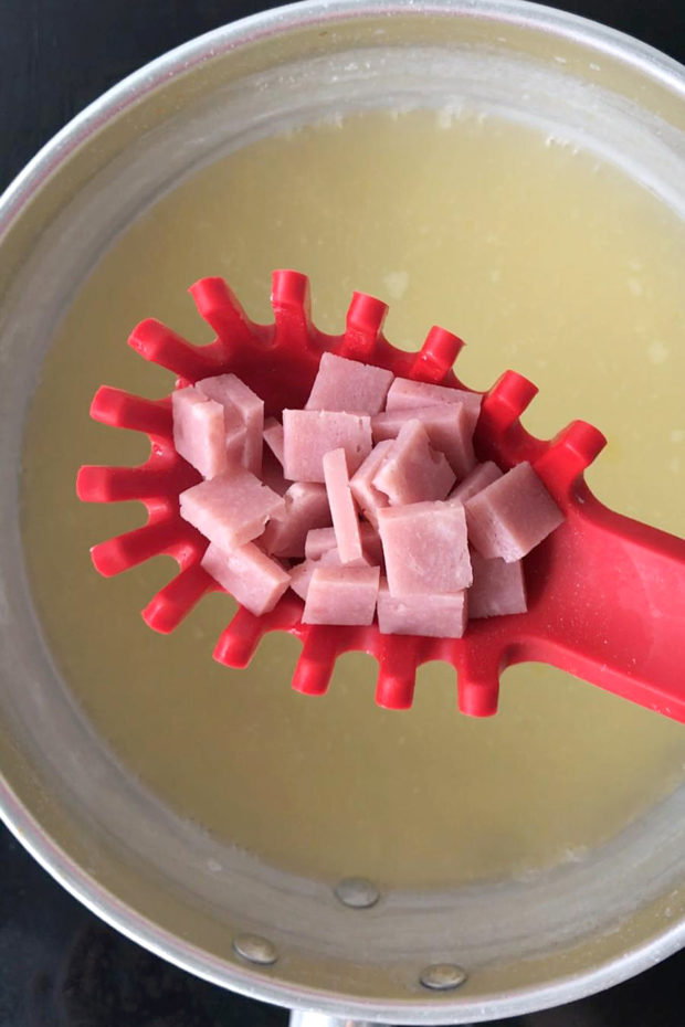 Ham Macaroni Soup Recipe - Step 3