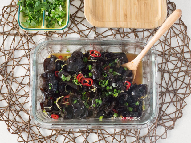 Black Woodear Fungus Salad Recipe