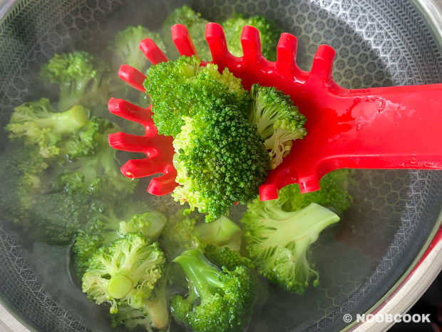 Cooking Broccoli Florets