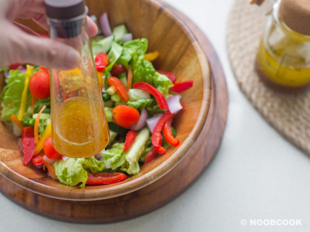 Garden Salad Italian Vinaigrette Recipe