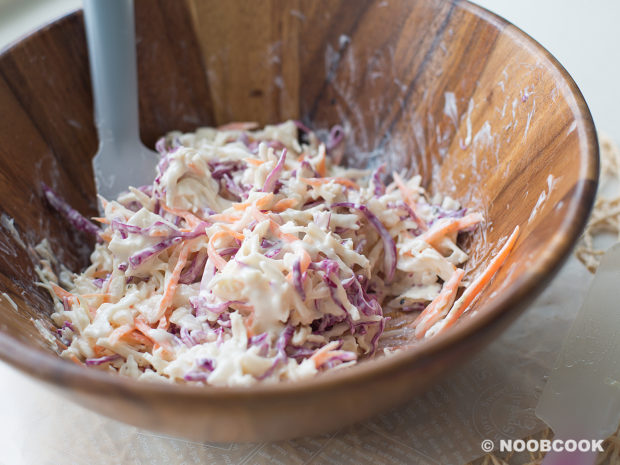 Greek Yoghurt Coleslaw Salad (Step-by-Step)