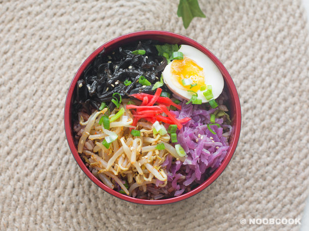 Spicy Bean Sprout Salad Recipe (Rice Bowl Topping)