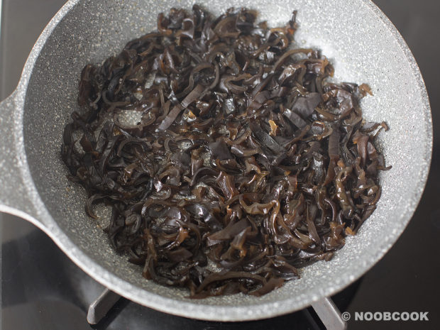 Seasoned Black Fungus For Ramen Topping Noob Cook Recipes