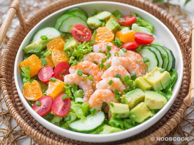 Orange Shrimp Salad Recipe