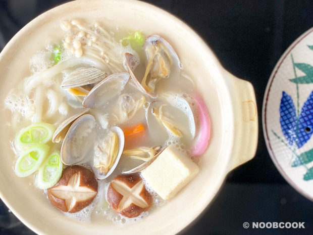 Seafood Udon Noodle Soup (Step-by-Step)
