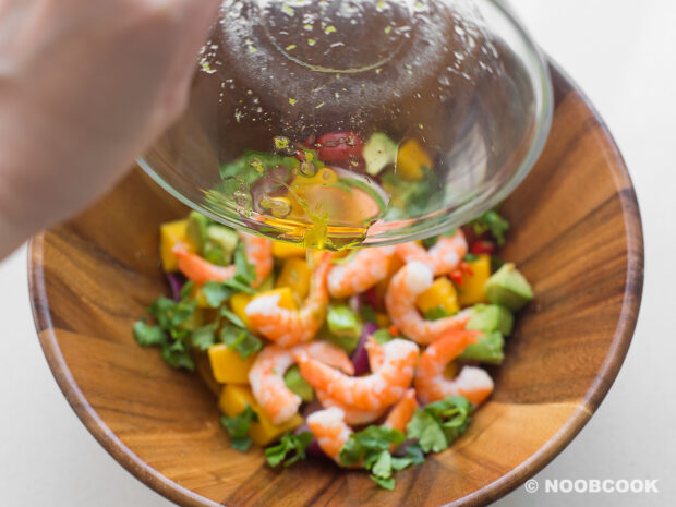 Shrimp Avocado Mango Salad Recipe