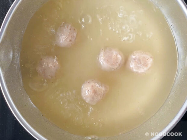 Glass Noodle Soup (Pork Ball) (Step-by-Step)