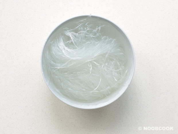 Soaked Glass Noodles