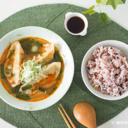 Spicy Gyoza Soup Recipe