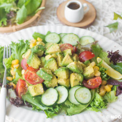Avocado Wafu Salad Recipe