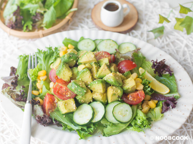 Avocado Wafu Salad Recipe