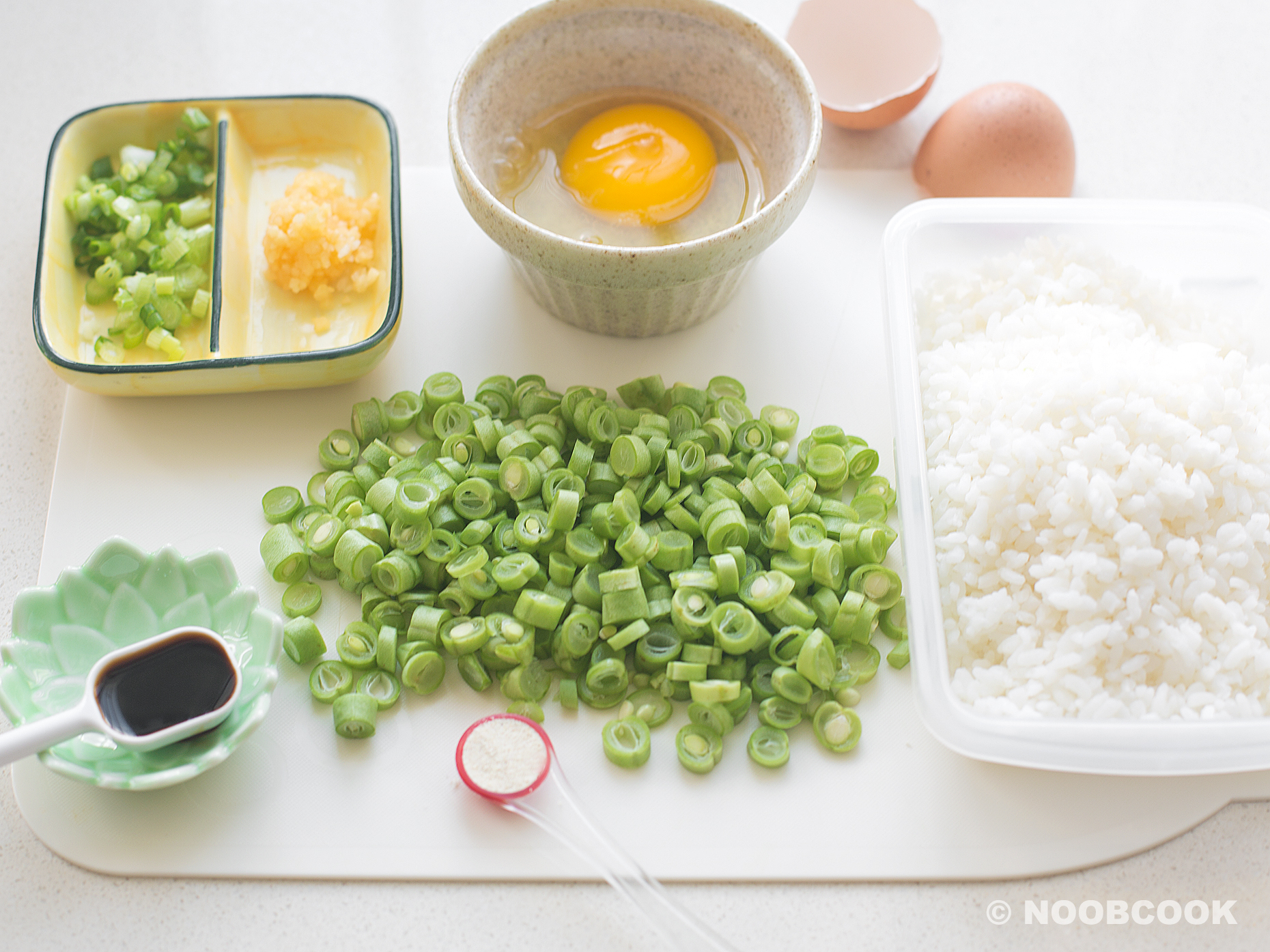 French Bean Fried Rice Recipe | Easy Fried Rice | Noob Cook