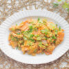Kimchi & Green Bean Omelette Recipe