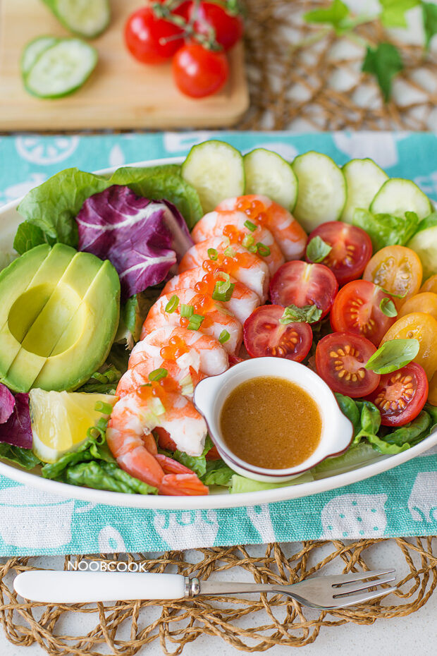 Shrimp Salad in Uni Dressing Recipe