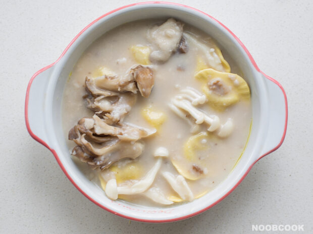 Baked Cream of Mushroom Ravioli (Step-by-Step)