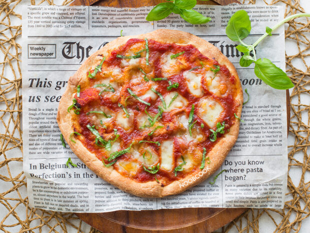 Margherita Focaccia Pizza Recipe