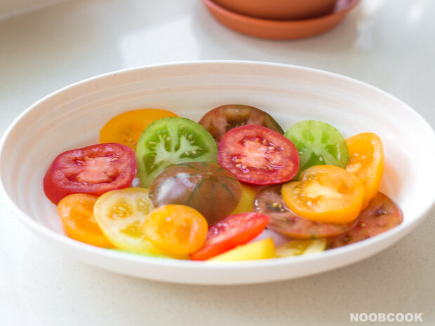 Sliced Heirloom Tomato