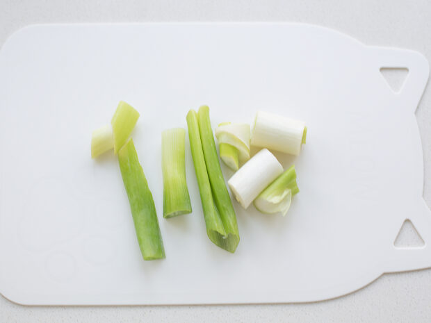 Leftover Japanese Scallion Scraps