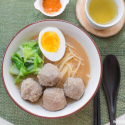 Ichiran Ramen with Meat Balls Recipe