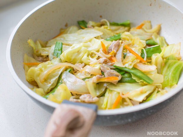 Stir-fry Vegetables (Yasai Itame) Recipe