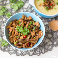 Szechuan Vegetable with Minced Chicken Recipe