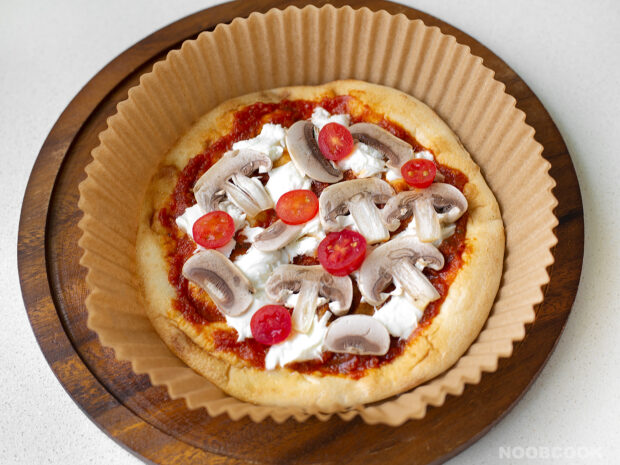 Mushroom Margherita Mini Pizza (B4 Baking)