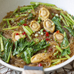 Baby Abalone Glass Noodles Recipe