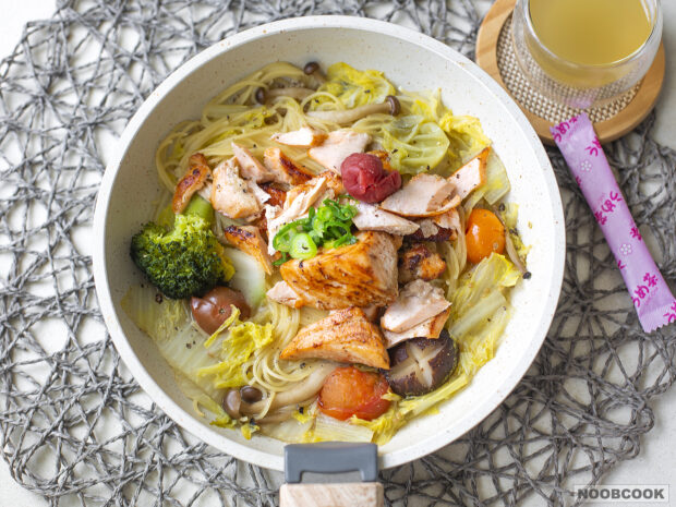 Salmon Umeboshi Pasta Recipe